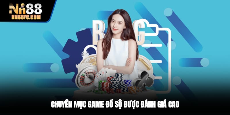 Chuyên mục game đồ sộ được đánh giá cao