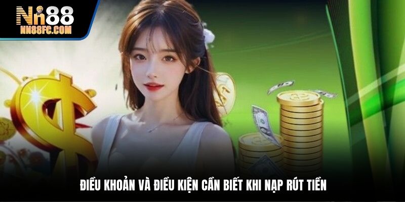 Điều khoản và điều kiện cần biết khi nạp rút tiền