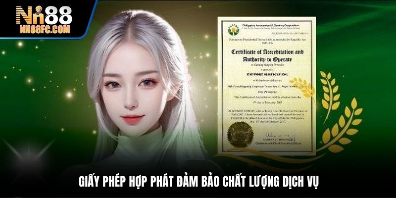 Giấy phép là yêu cầu bắt buộc hoàn thiện chất lượng